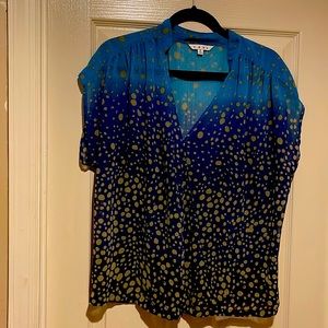 Multi-Colored Cabi Blouse